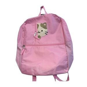 Metropack Pink Kitty Cat Nylon Backpack Travel School Girls Bag NWT